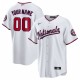 Washington Nationals Nike Replica Custom Jersey - White