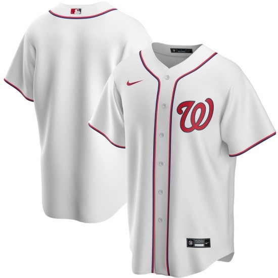 Men's Washington Nationals Nike White Home 2020 Jersey