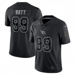 J.J. Watt Arizona Cardinals Nike RFLCTV Limited Jersey - Black