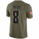 Kyle Pitts Atlanta Falcons Nike 2022 Salute To Service Limited Jersey - Olive