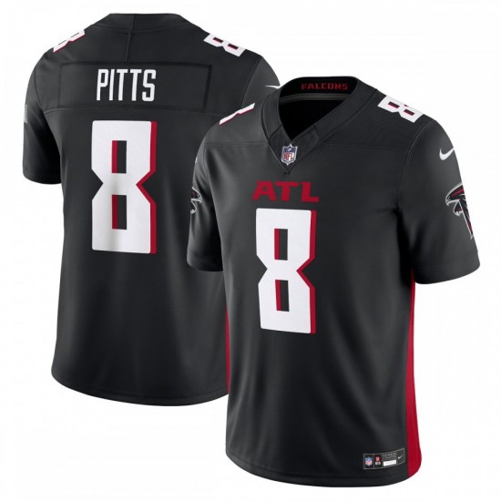 Kyle Pitts Atlanta Falcons Nike Vapor F.U.S.E. Limited  Jersey - Black