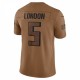 Drake London Atlanta Falcons Nike 2023 Salute To Service Limited Jersey - Brown