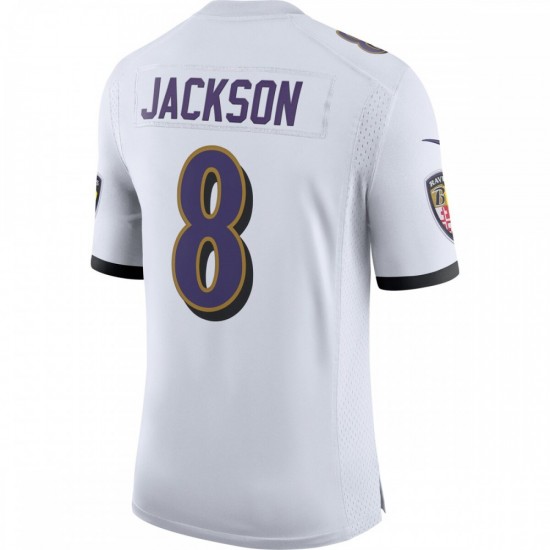 Lamar Jackson Baltimore Ravens Nike Vapor Limited Jersey - White