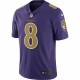 Lamar Jackson Baltimore Ravens Nike Color Rush Vapor Limited Jersey - Purple