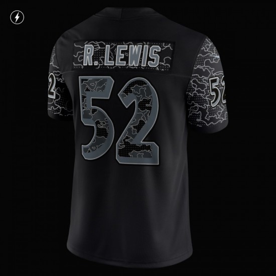 Ray Lewis Baltimore Ravens Nike Retired Player RFLCTV Limited Jersey - Black