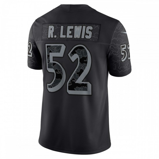 Ray Lewis Baltimore Ravens Nike Retired Player RFLCTV Limited Jersey - Black