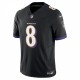 Lamar Jackson Baltimore Ravens Nike Vapor F.U.S.E. Limited Alternate Jersey - Black