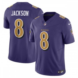 Lamar Jackson Baltimore Ravens Nike Vapor F.U.S.E. Limited Alternate Jersey - Purple