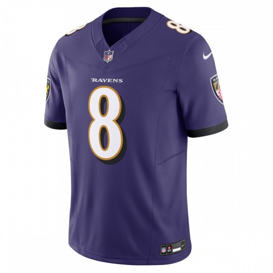 Lamar Jackson Baltimore Ravens Nike Vapor F.U.S.E. Limited  Jersey - Purple