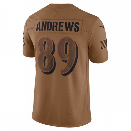 Mark Andrews Baltimore Ravens Nike 2023 Salute To Service Limited Jersey - Brown