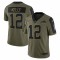 Jim Kelly Buffalo Bills Nike 2021 Salute To Service Retired Player Limited Jersey - Olive