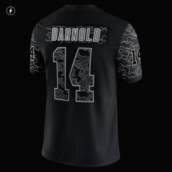 Sam Darnold Carolina Panthers Nike RFLCTV Limited Jersey - Black