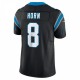 Jaycee Horn Carolina Panthers Nike Vapor F.U.S.E. Limited Jersey - Black