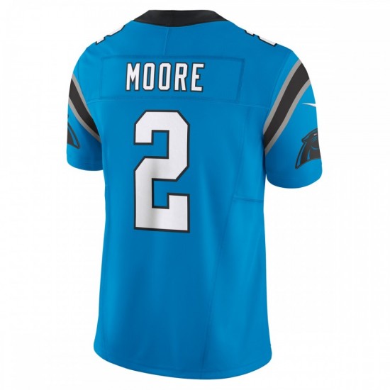 D.J. Moore Carolina Panthers Nike Alternate Vapor F.U.S.E. Limited Jersey - Blue