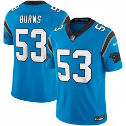 Brian Burns Carolina Panthers Nike Vapor F.U.S.E. Limited Jersey - Blue