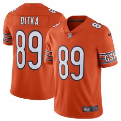 Mike Ditka Chicago Bears Nike Alternate Vapor Untouchable Limited Retired Player Jersey - Orange