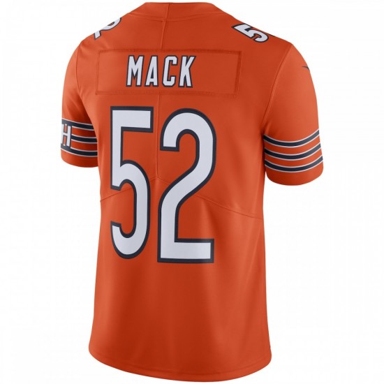 Khalil Mack Chicago Bears Nike Vapor Limited Jersey - Orange