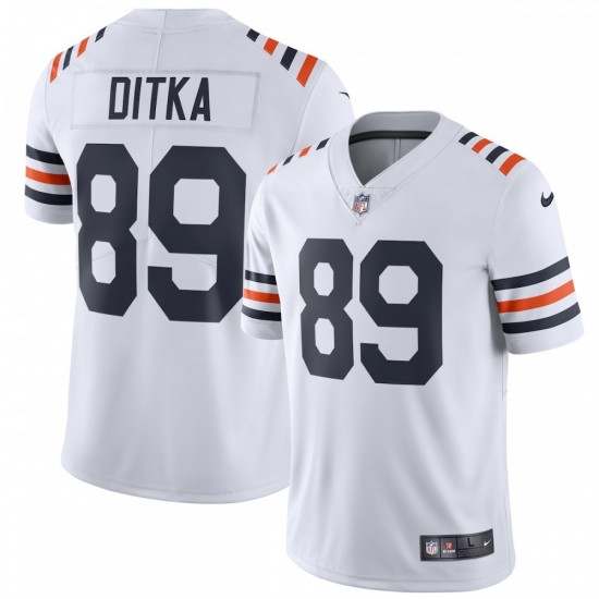 Mike Ditka Chicago Bears Nike 2019 Alternate Classic Retired Player Limited Jersey - White