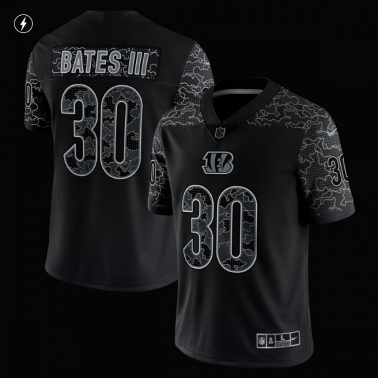 Jessie Bates III Cincinnati Bengals Nike RFLCTV Limited Jersey - Black