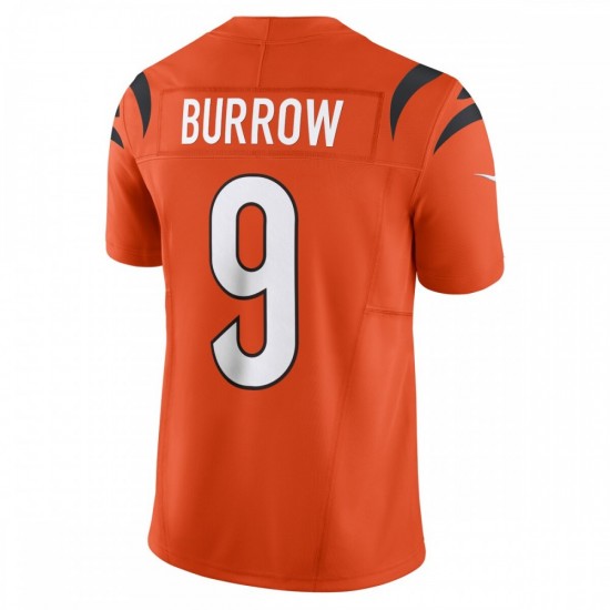 Joe Burrow Cincinnati Bengals Nike Vapor F.U.S.E. Limited Jersey - Orange