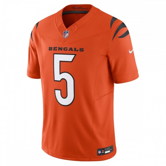 Tee Higgins Cincinnati Bengals Nike Vapor F.U.S.E. Limited Alternate 1 Jersey - Orange