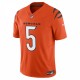 Tee Higgins Cincinnati Bengals Nike Vapor F.U.S.E. Limited Alternate 1 Jersey - Orange