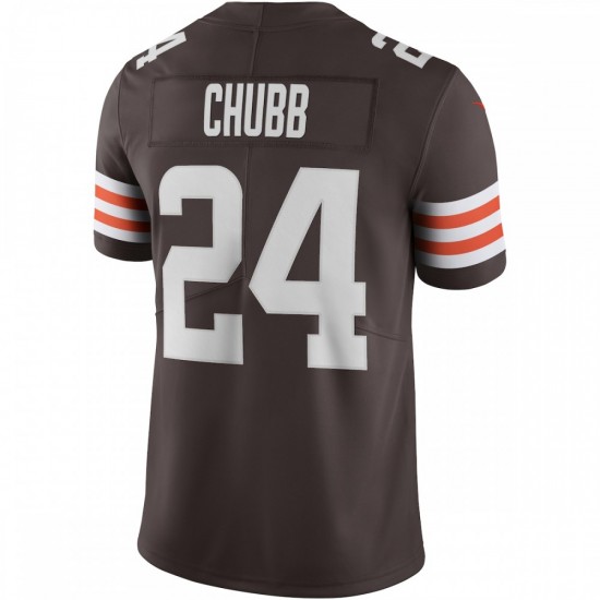 Nick Chubb Cleveland Browns Nike Vapor Limited Jersey - Brown