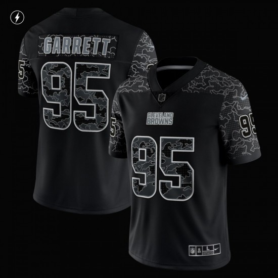 Myles Garrett Cleveland Browns Nike RFLCTV Limited Jersey - Black