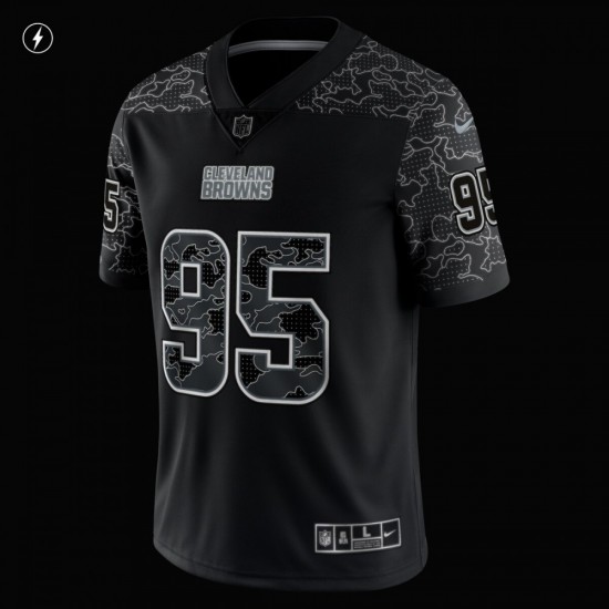 Myles Garrett Cleveland Browns Nike RFLCTV Limited Jersey - Black