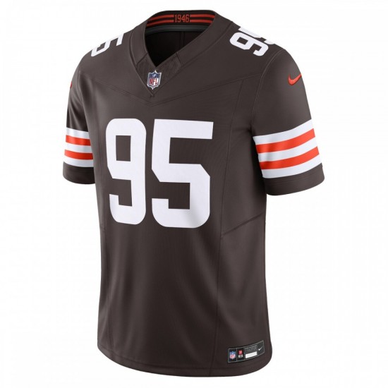 Myles Garrett Cleveland Browns Nike Vapor F.U.S.E. Limited  Jersey - Brown