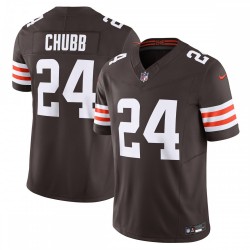 Nick Chubb Cleveland Browns Nike Vapor F.U.S.E. Limited  Jersey - Brown