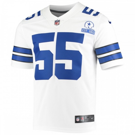 Leighton Vander Esch Dallas Cowboys Nike 60th Anniversary Limited Jersey - White