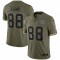 CeeDee Lamb Dallas Cowboys Nike 2022 Salute To Service Limited Jersey - Olive