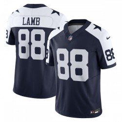 CeeDee Lamb Dallas Cowboys Nike Alternate Vapor F.U.S.E. Limited Jersey - Navy