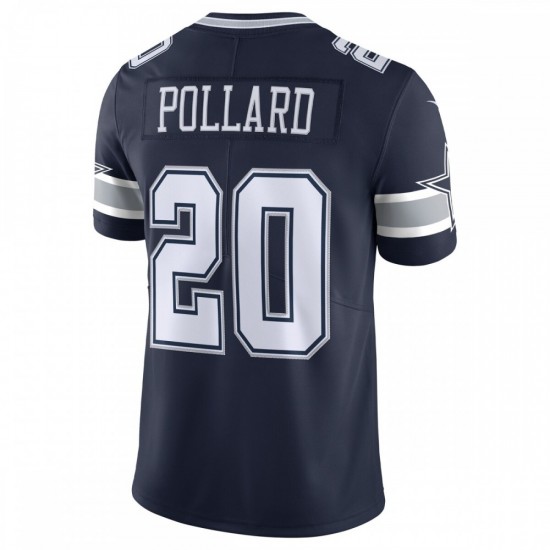 Tony Pollard Dallas Cowboys Nike 2020 Vapor Limited Jersey - Navy