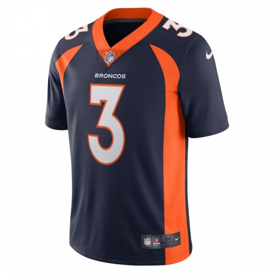 Russell Wilson Denver Broncos Nike Alternate Vapor Limited Jersey - Navy