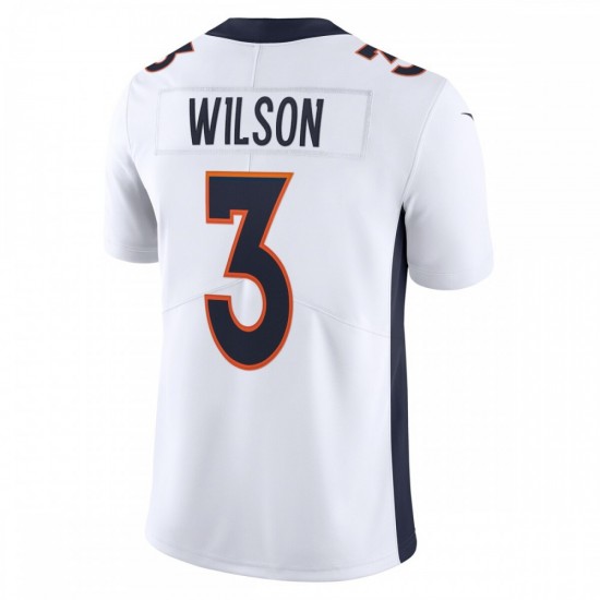 Russell Wilson Denver Broncos Nike Team Vapor Limited Jersey - White