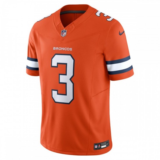 Russell Wilson Denver Broncos Nike Vapor F.U.S.E. Limited Jersey - Orange