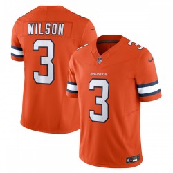 Russell Wilson Denver Broncos Nike Vapor F.U.S.E. Limited Jersey - Orange