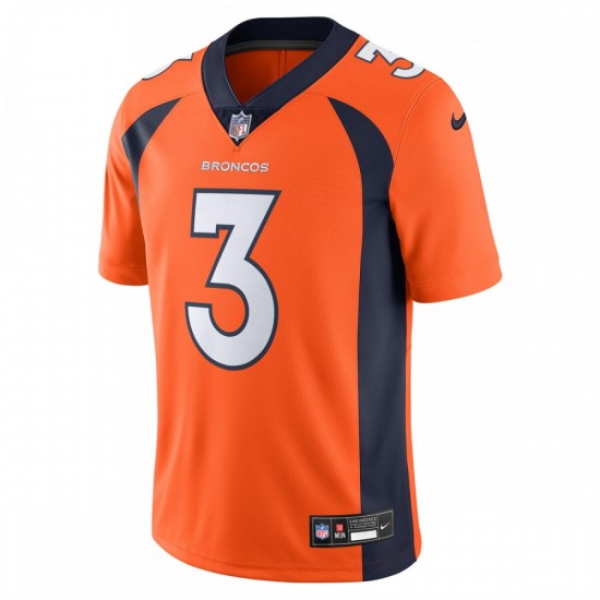 Russell Wilson Denver Broncos Nike  Vapor Untouchable Limited Jersey - Orange