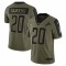 Barry Sanders Detroit Lions Nike 2021 Salute To Service Retired Player Limited Jersey - Olive