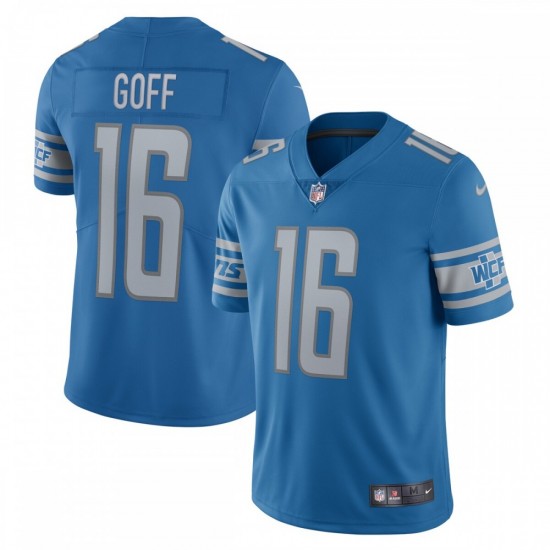 Jared Goff Detroit Lions Nike Vapor Limited Jersey - Blue