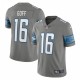 Jared Goff Detroit Lions Nike Alternate Vapor Limited Jersey - Steel