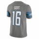 Jared Goff Detroit Lions Nike Alternate Vapor Limited Jersey - Steel