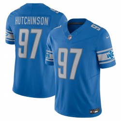 Aidan Hutchinson Detroit Lions Nike Vapor F.U.S.E. Limited  Jersey - Blue