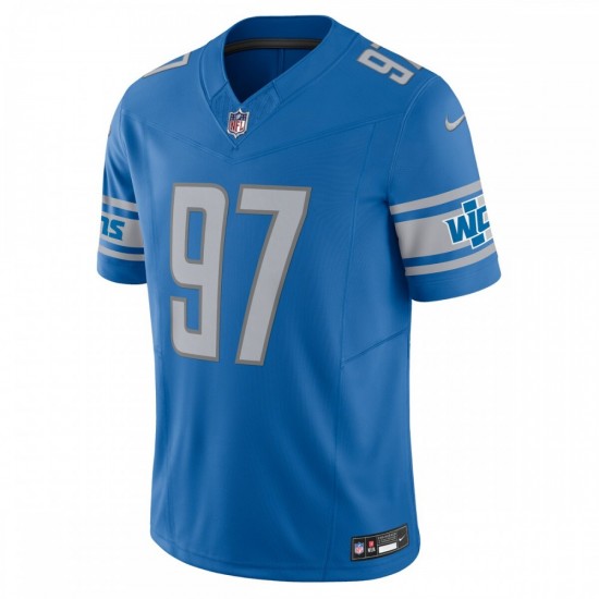 Aidan Hutchinson Detroit Lions Nike Vapor F.U.S.E. Limited  Jersey - Blue