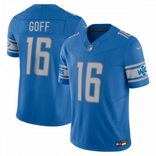 Jared Goff Detroit Lions Nike Vapor F.U.S.E. Limited  Jersey - Blue