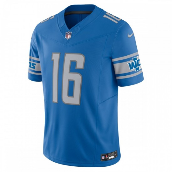 Jared Goff Detroit Lions Nike Vapor F.U.S.E. Limited  Jersey - Blue