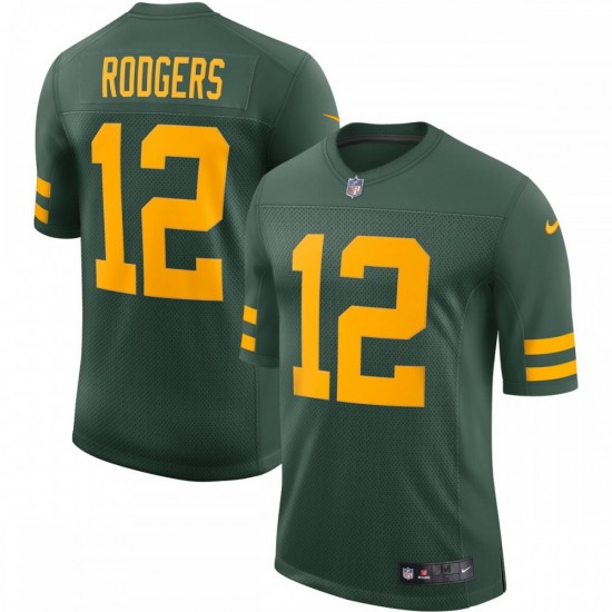 Aaron Rodgers Green Bay Packers Nike Alternate Vapor Limited Player Jersey - Green