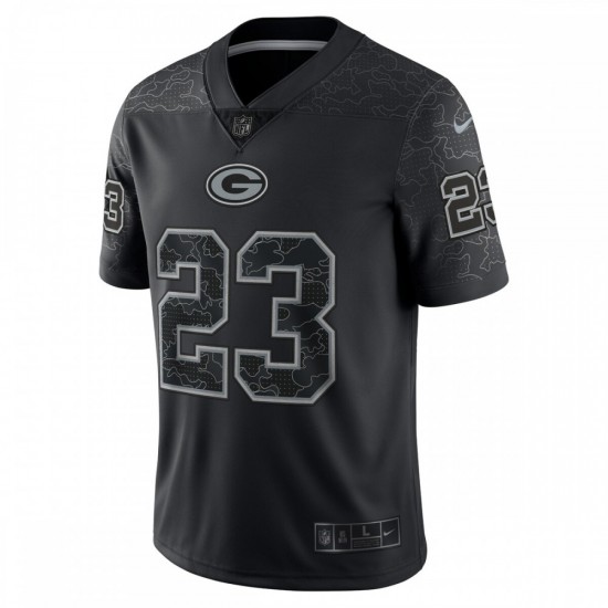 Jaire Alexander Green Bay Packers Nike RFLCTV Limited Jersey - Black